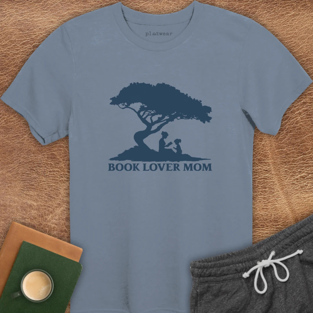 BOOK LOVER MOM T-SHIRT