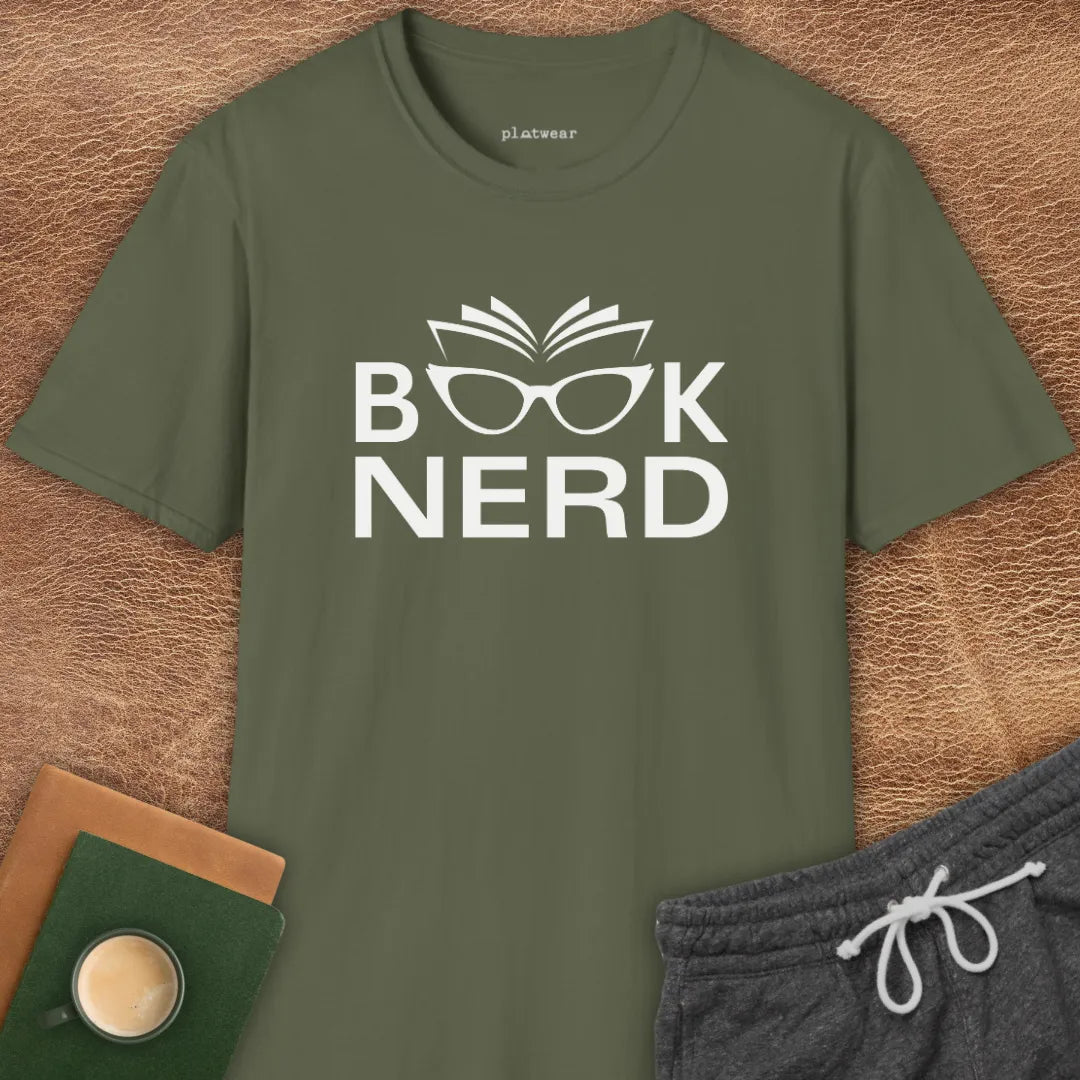BOOK NERD T-SHIRT