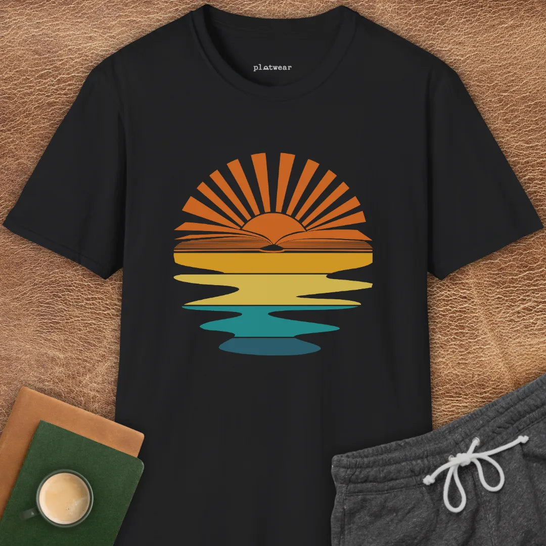 BOOK SUNSET T-SHIRT