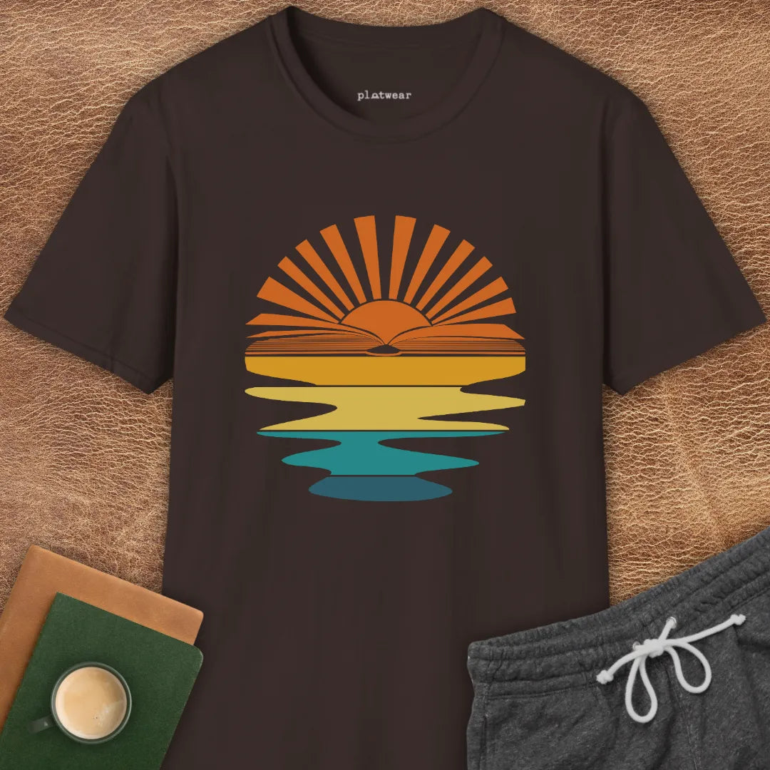 BOOK SUNSET T-SHIRT