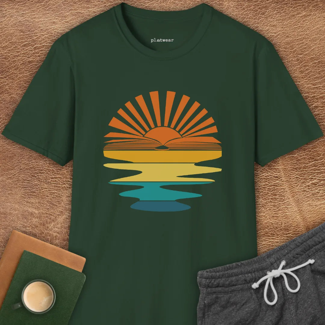 BOOK SUNSET T-SHIRT