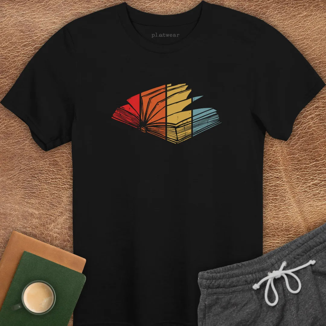 RETRO BOOK T-SHIRT