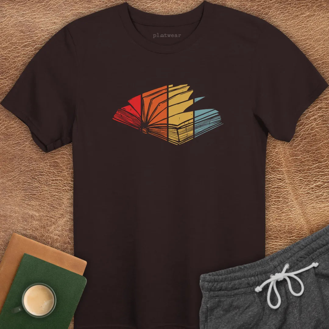 RETRO BOOK T-SHIRT