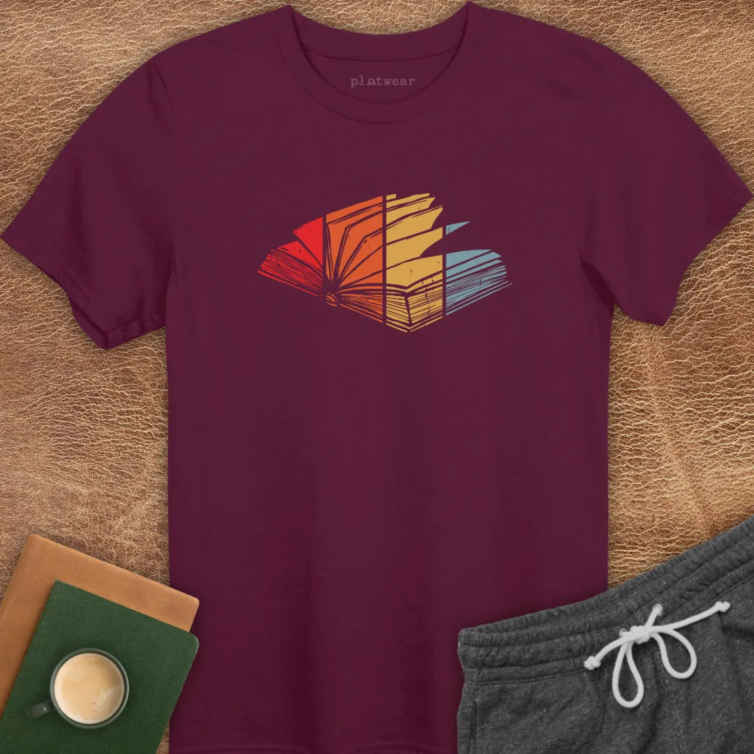 RETRO BOOK T-SHIRT