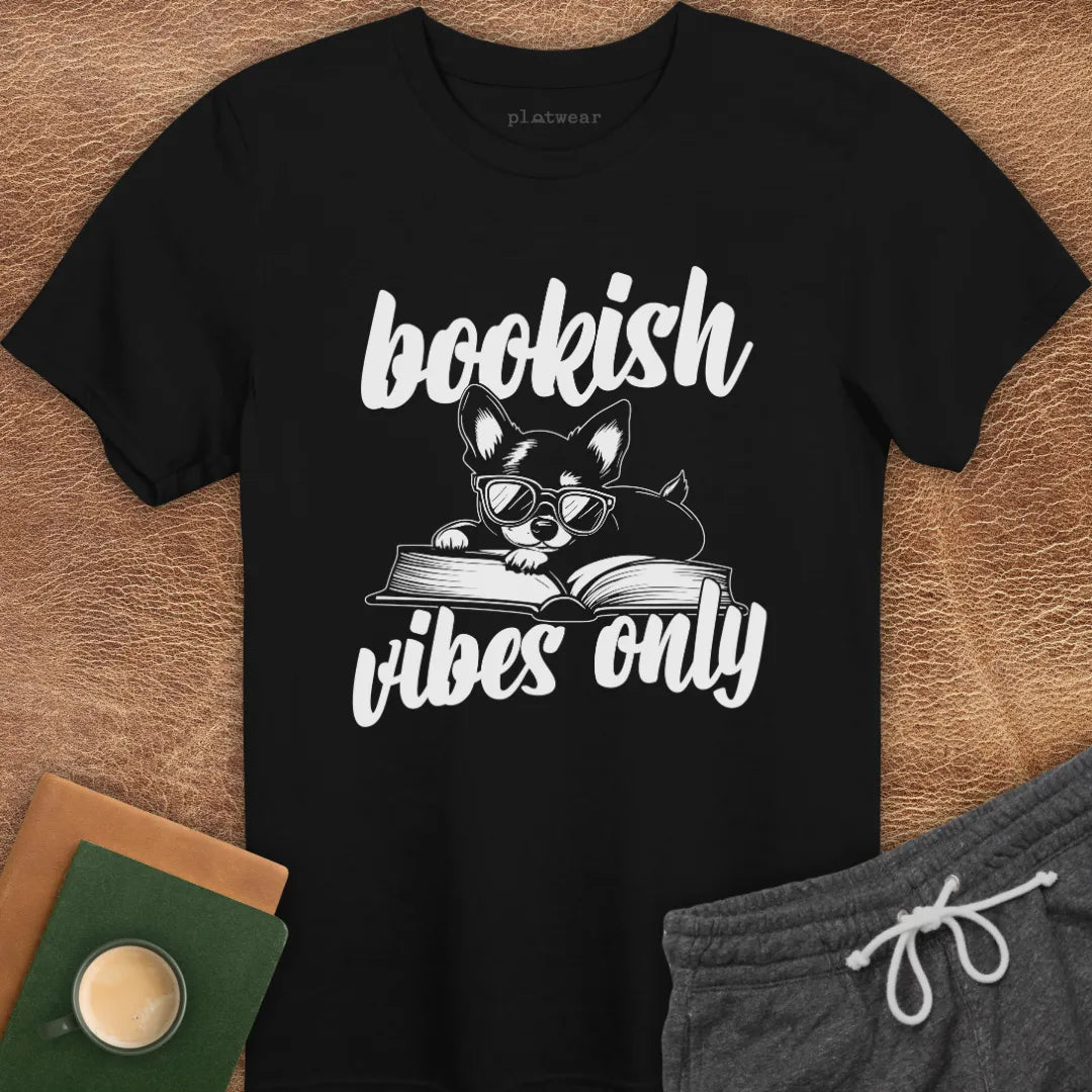 BOOKISH VIBES ONLY T-SHIRT