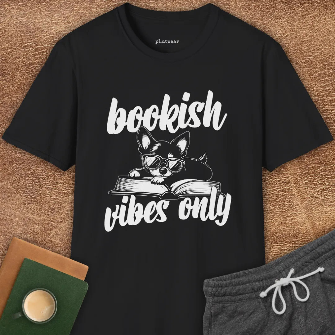 BOOKISH VIBES ONLY T-SHIRT