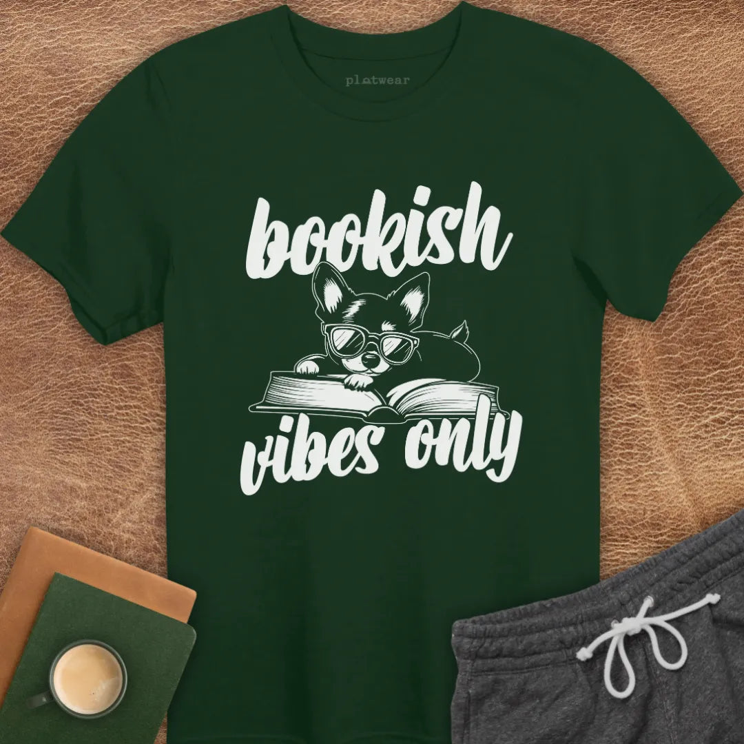 BOOKISH VIBES ONLY T-SHIRT