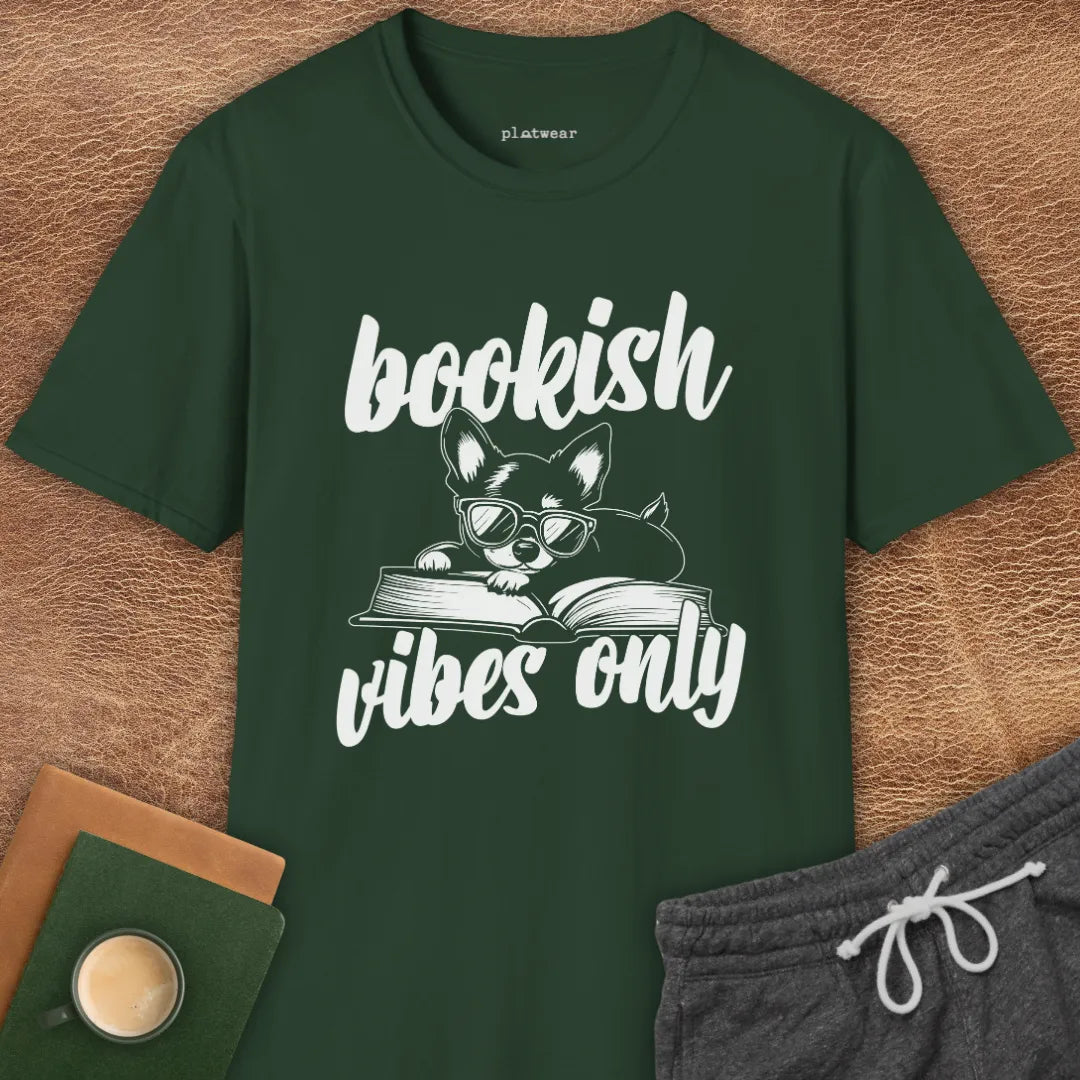 BOOKISH VIBES ONLY T-SHIRT