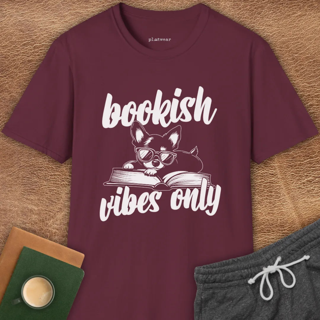BOOKISH VIBES ONLY T-SHIRT