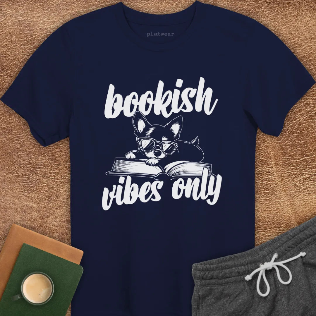 BOOKISH VIBES ONLY T-SHIRT