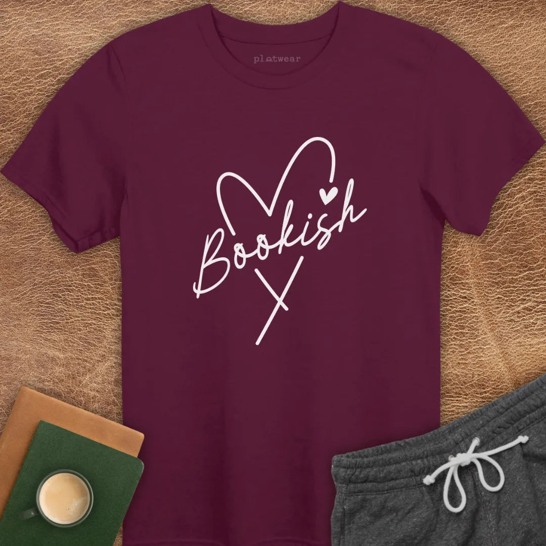 BOOKISH HEART T-SHIRT