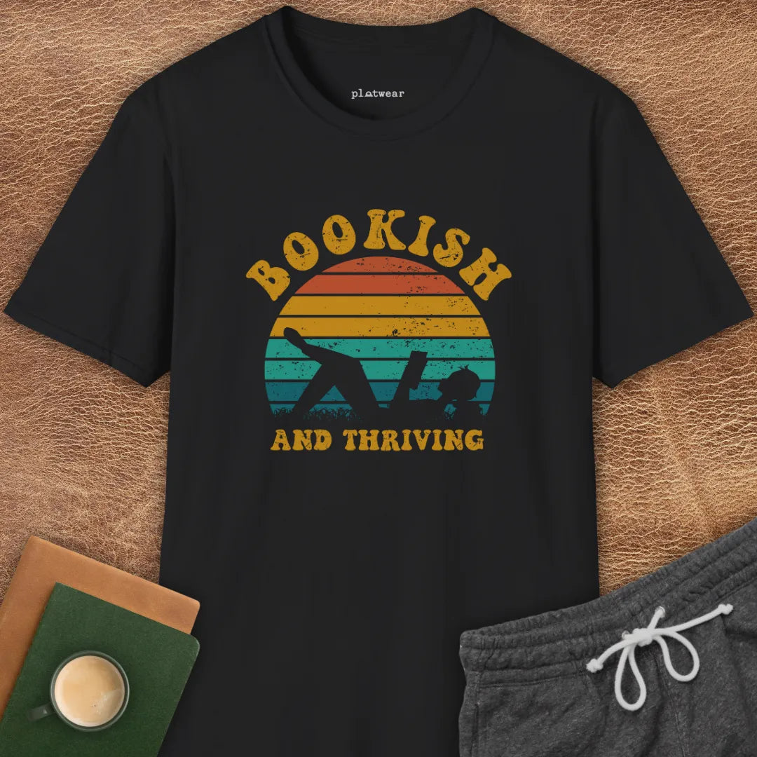 BOOKISH & THRIVING T-SHIRT