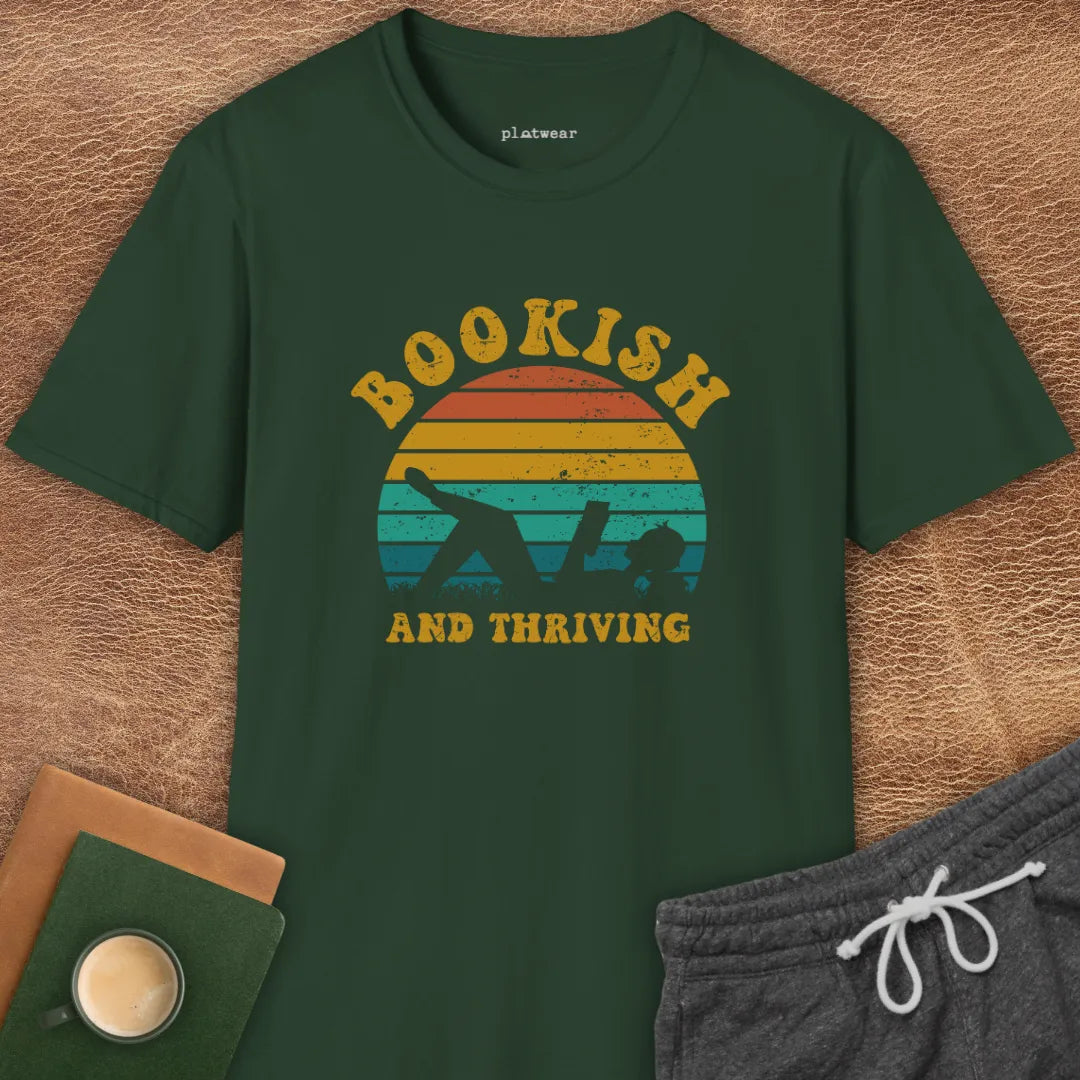 BOOKISH & THRIVING T-SHIRT