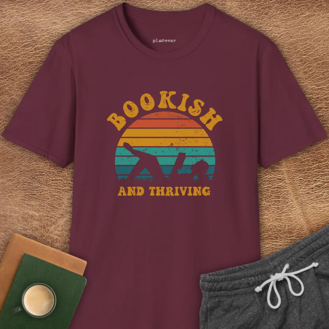 BOOKISH & THRIVING T-SHIRT