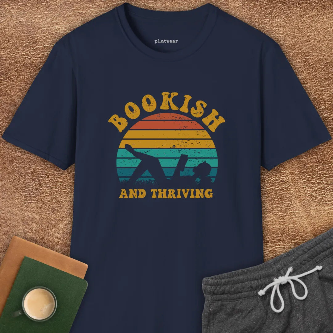 BOOKISH & THRIVING T-SHIRT