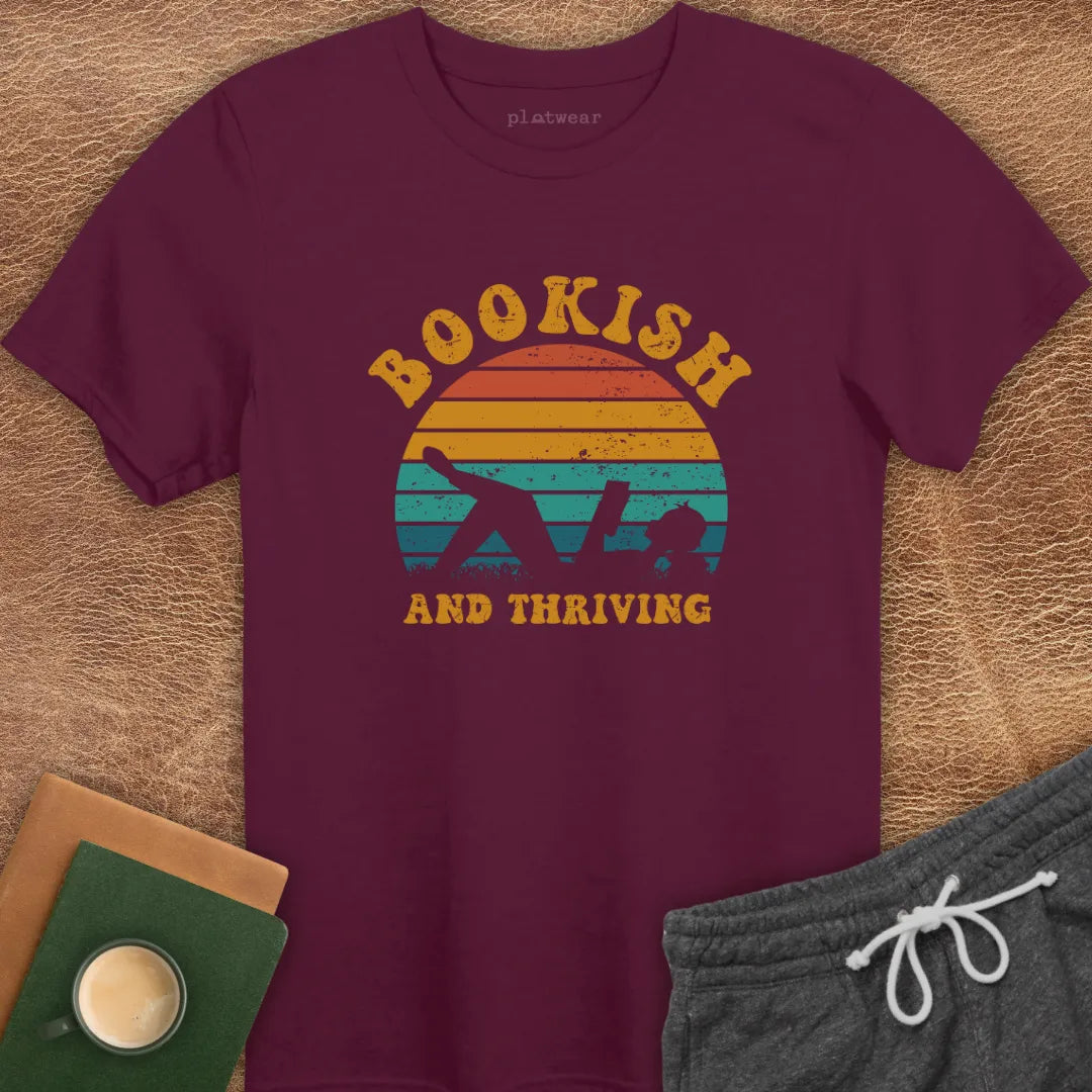 BOOKISH & THRIVING T-SHIRT