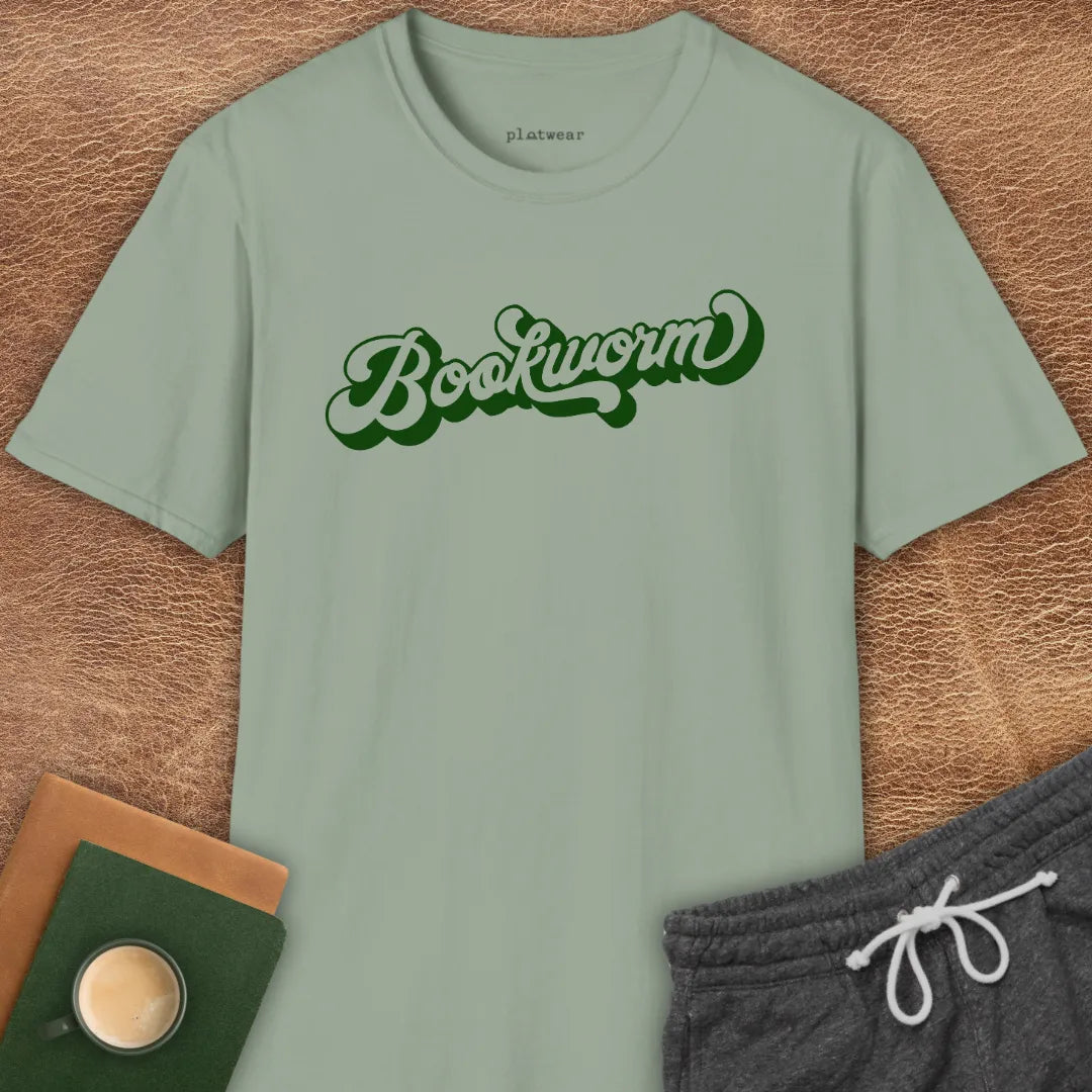BOOKWORM RETRO T-SHIRT