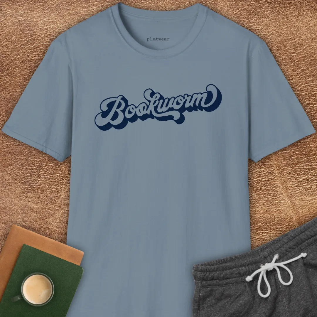 BOOKWORM RETRO T-SHIRT