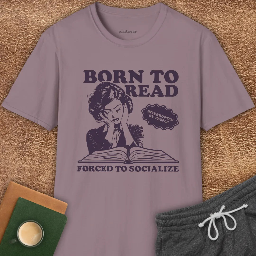 FORCED TO SOCIALIZE T-SHIRT