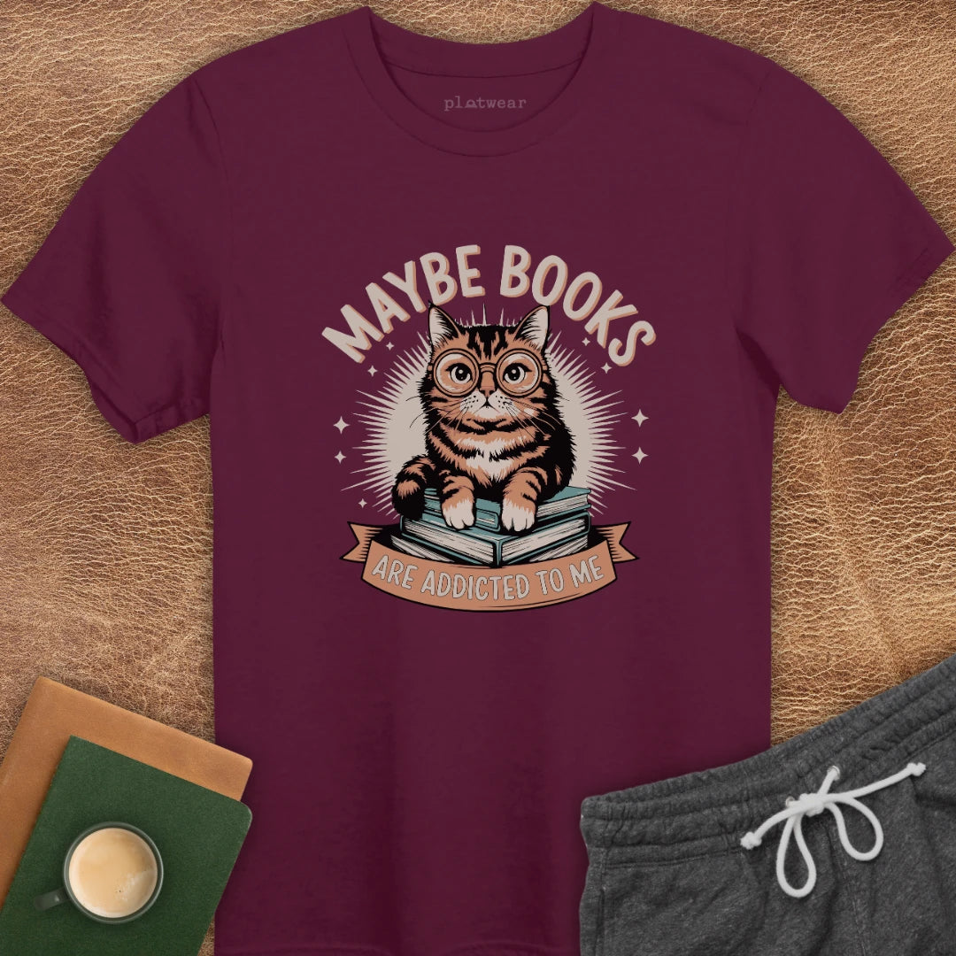 MAYBE BOOKS T-SHIRT