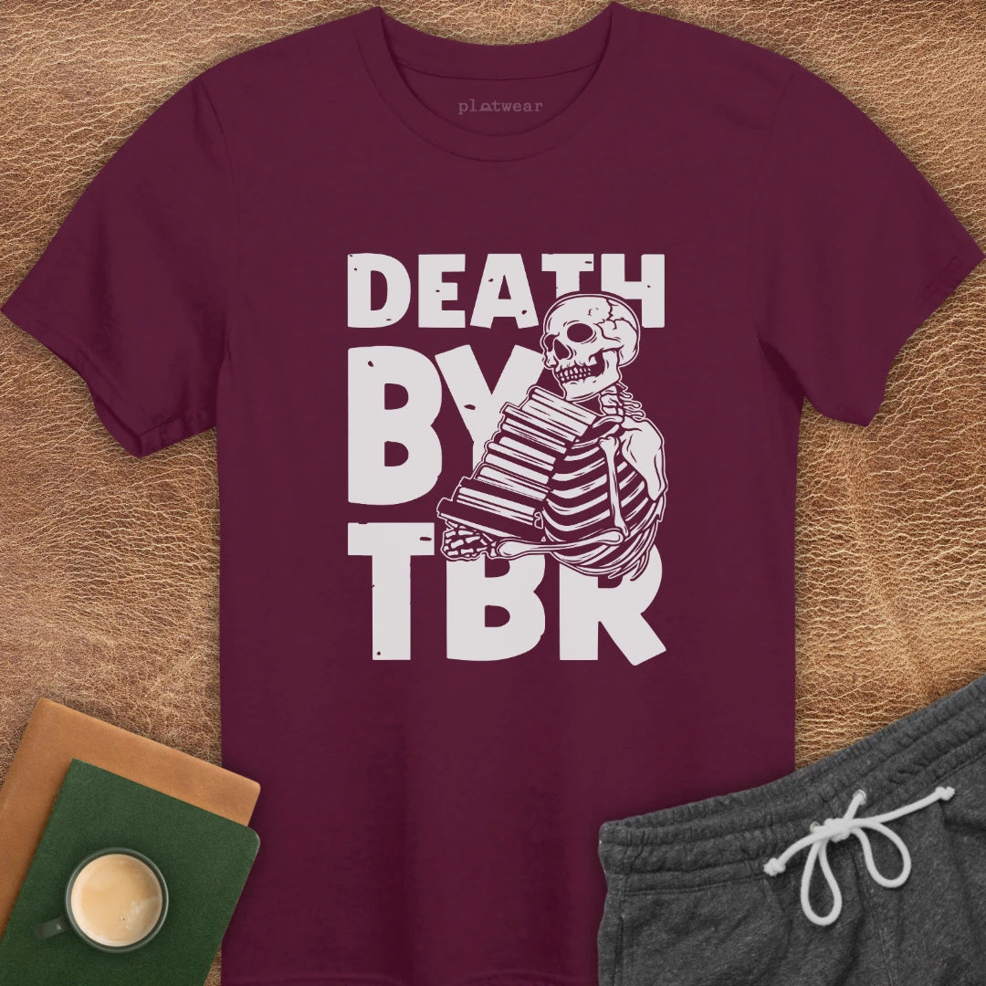 DEATH BY TBR T-SHIRT