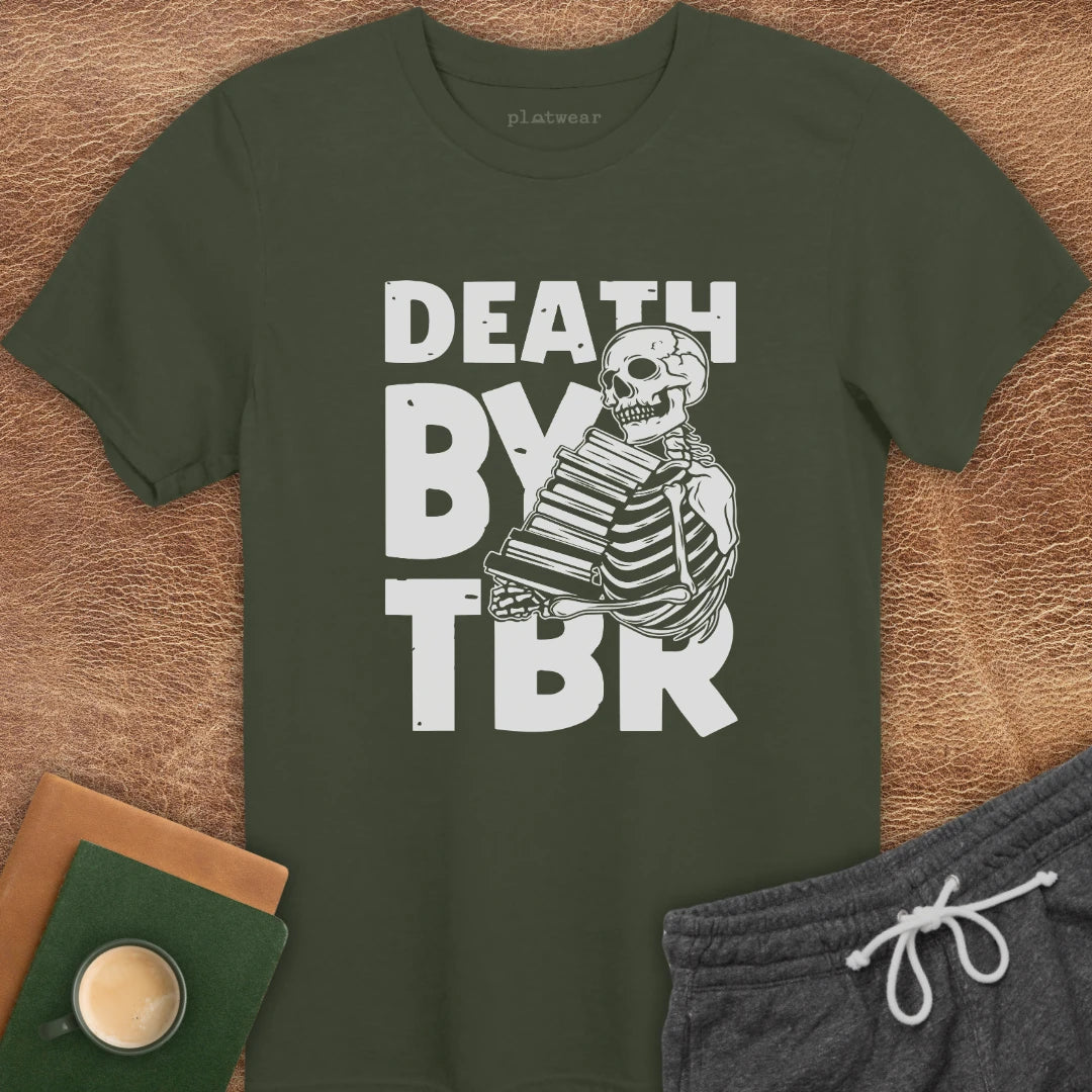 DEATH BY TBR T-SHIRT