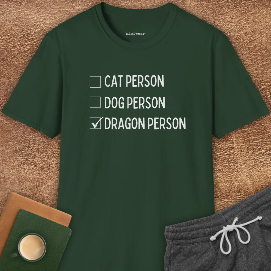 DRAGONS PERSON CHECK T-SHIRT