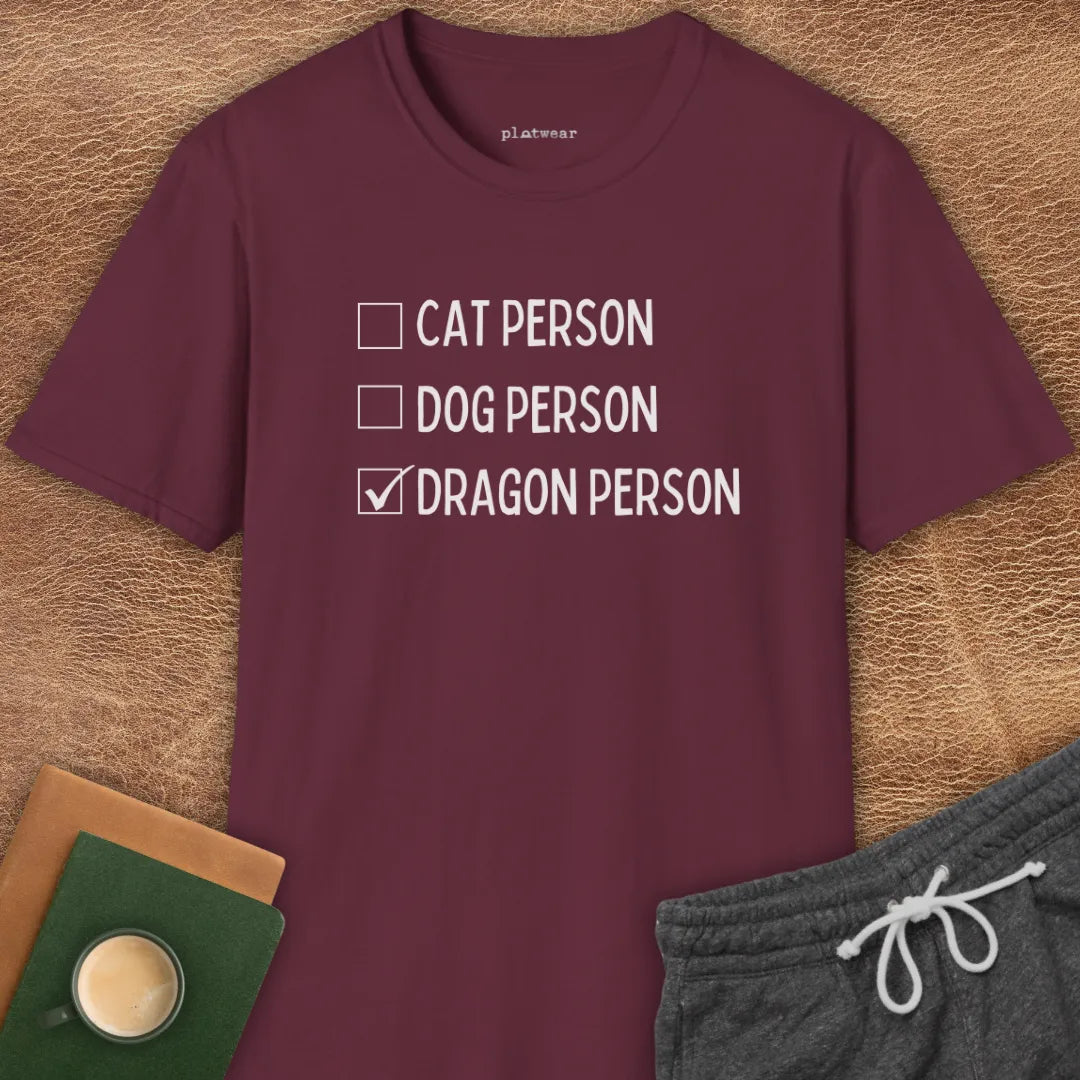 DRAGONS PERSON CHECK T-SHIRT