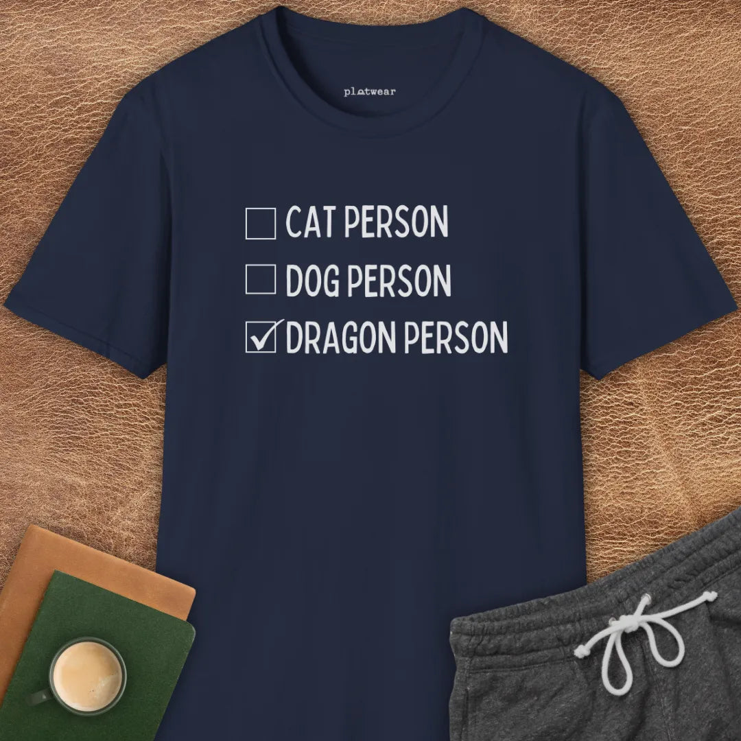 DRAGONS PERSON CHECK T-SHIRT