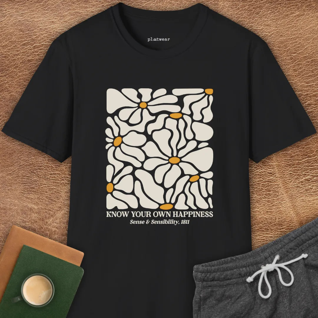 SENSE & SENSIBILITY HAPPINESS T-SHIRT