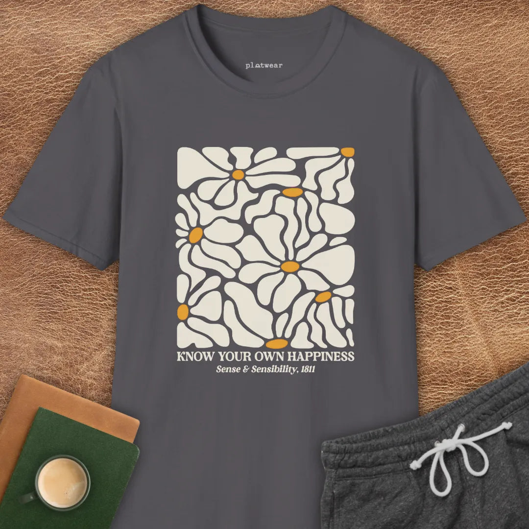 SENSE & SENSIBILITY HAPPINESS T-SHIRT