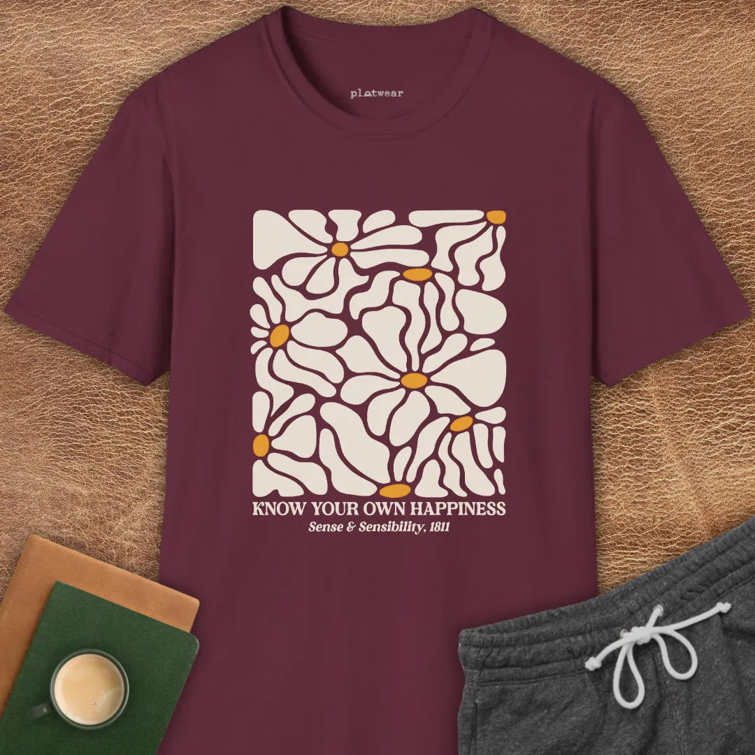 SENSE & SENSIBILITY HAPPINESS T-SHIRT