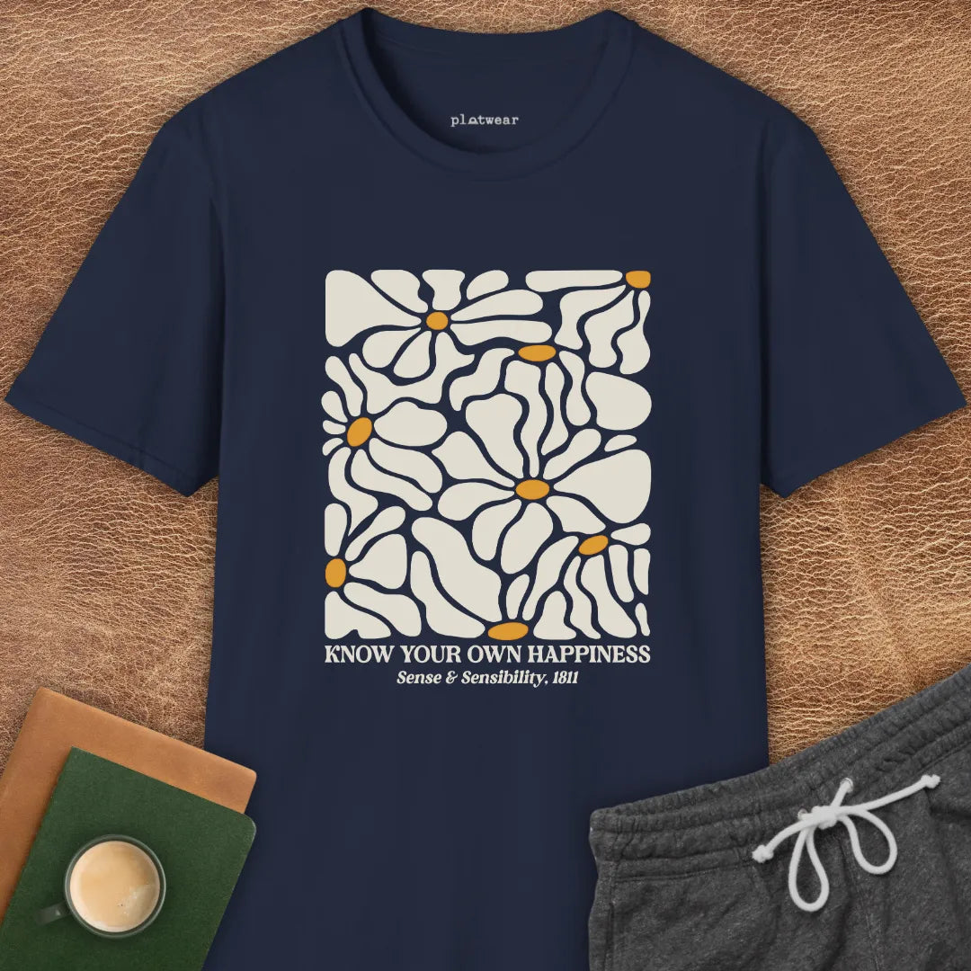 SENSE & SENSIBILITY HAPPINESS T-SHIRT
