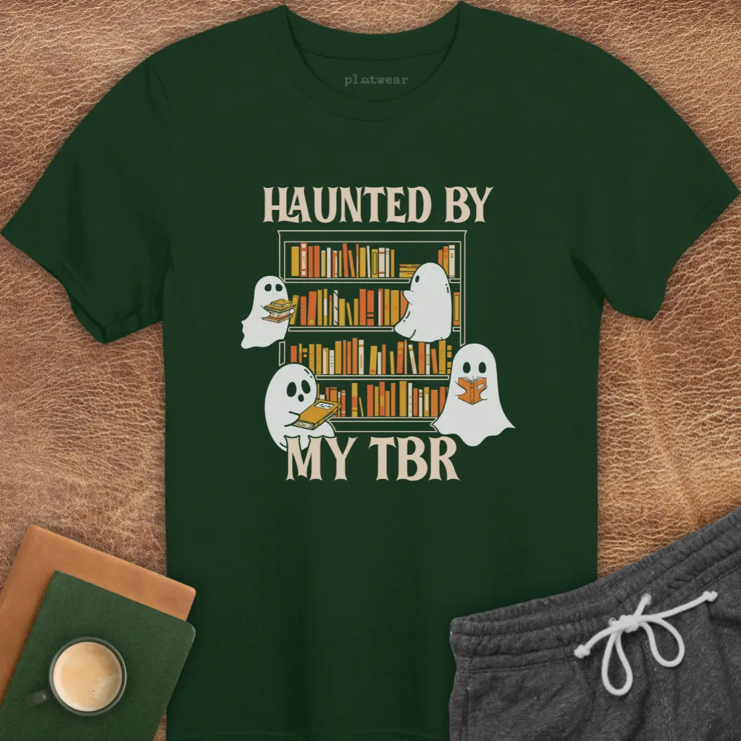 HAUNTED BY MY TBR T-SHIRT