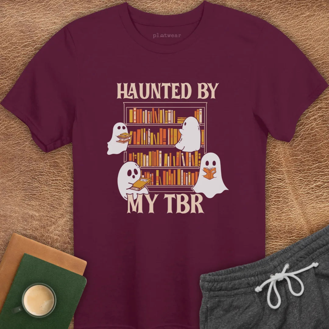 HAUNTED BY MY TBR T-SHIRT
