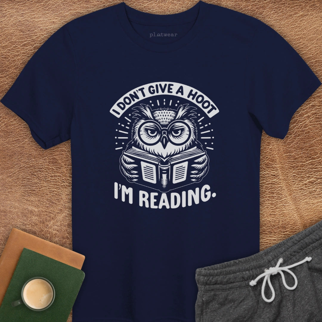 I DON'T GIVE A HOOT T-SHIRT