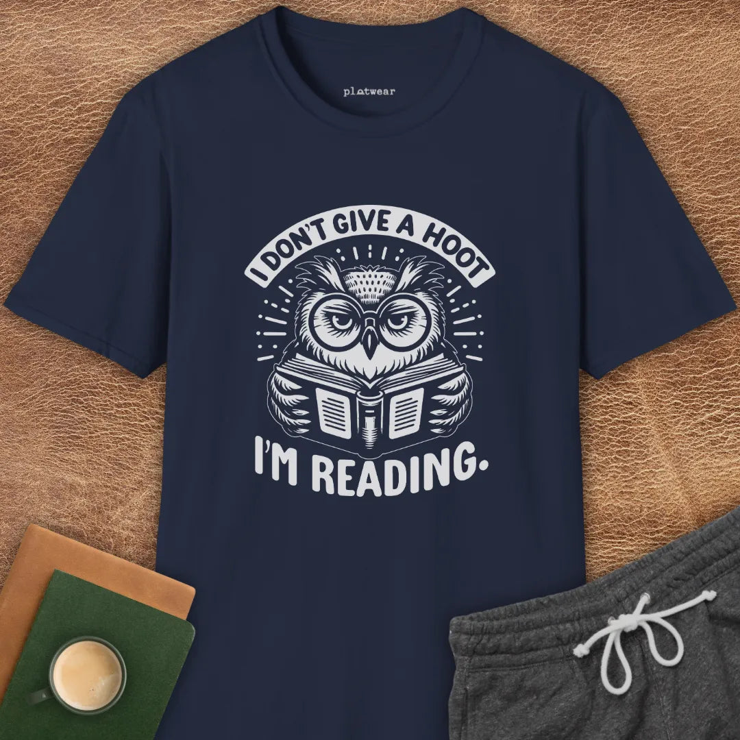 I DON'T GIVE A HOOT T-SHIRT