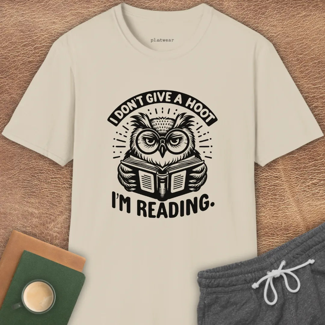I DON'T GIVE A HOOT T-SHIRT
