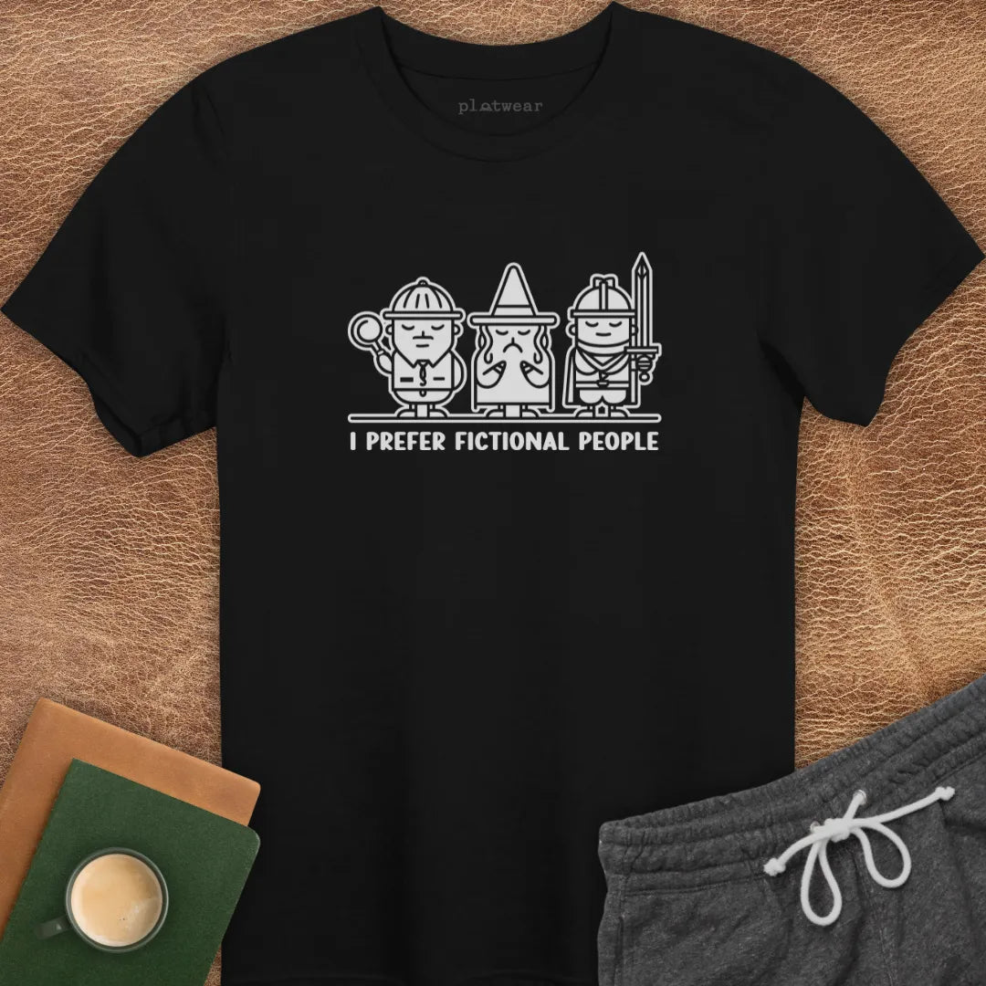 FICTIONAL PEOPLE T-SHIRT