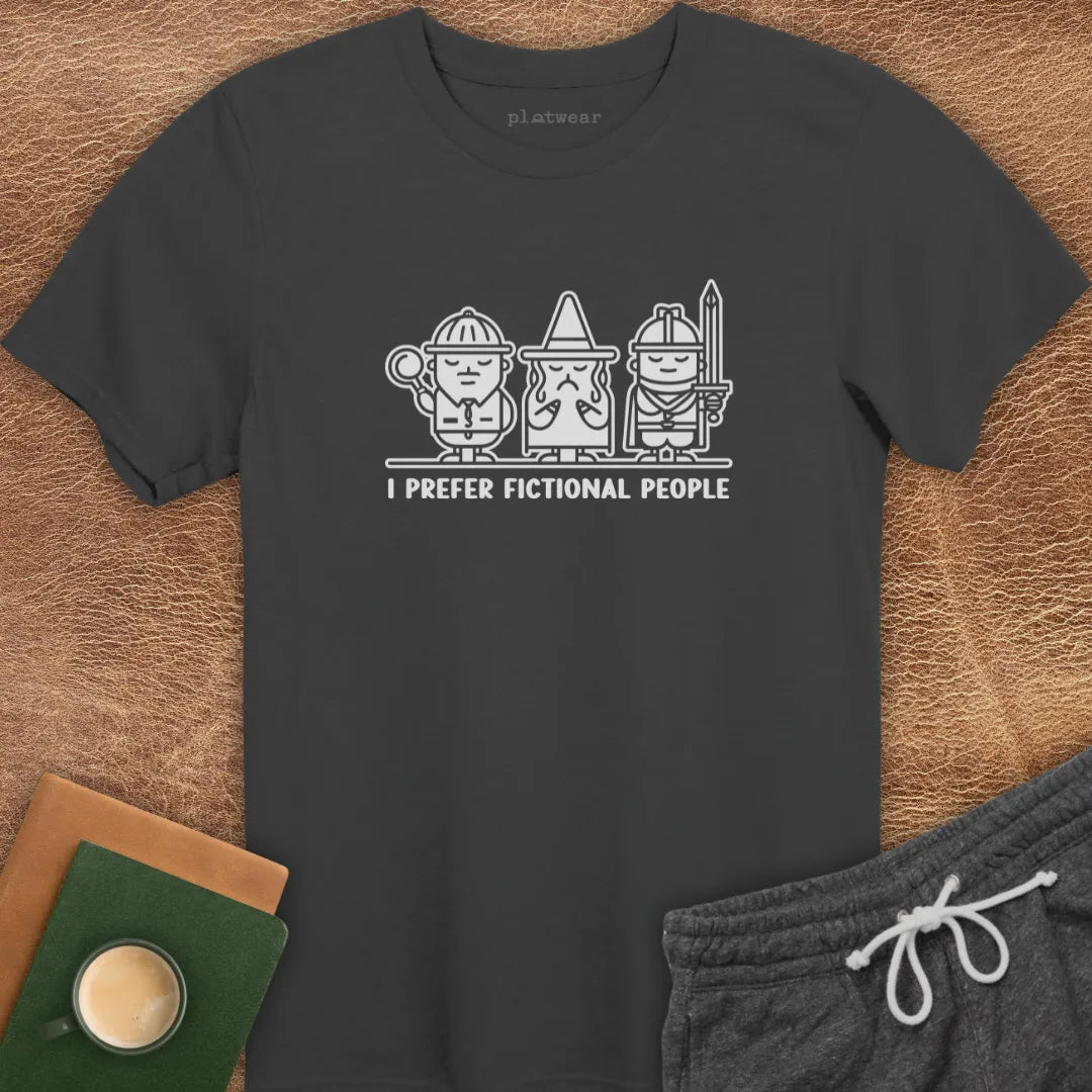 FICTIONAL PEOPLE T-SHIRT