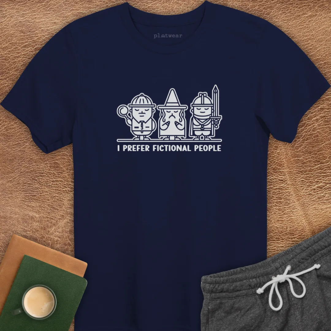 FICTIONAL PEOPLE T-SHIRT