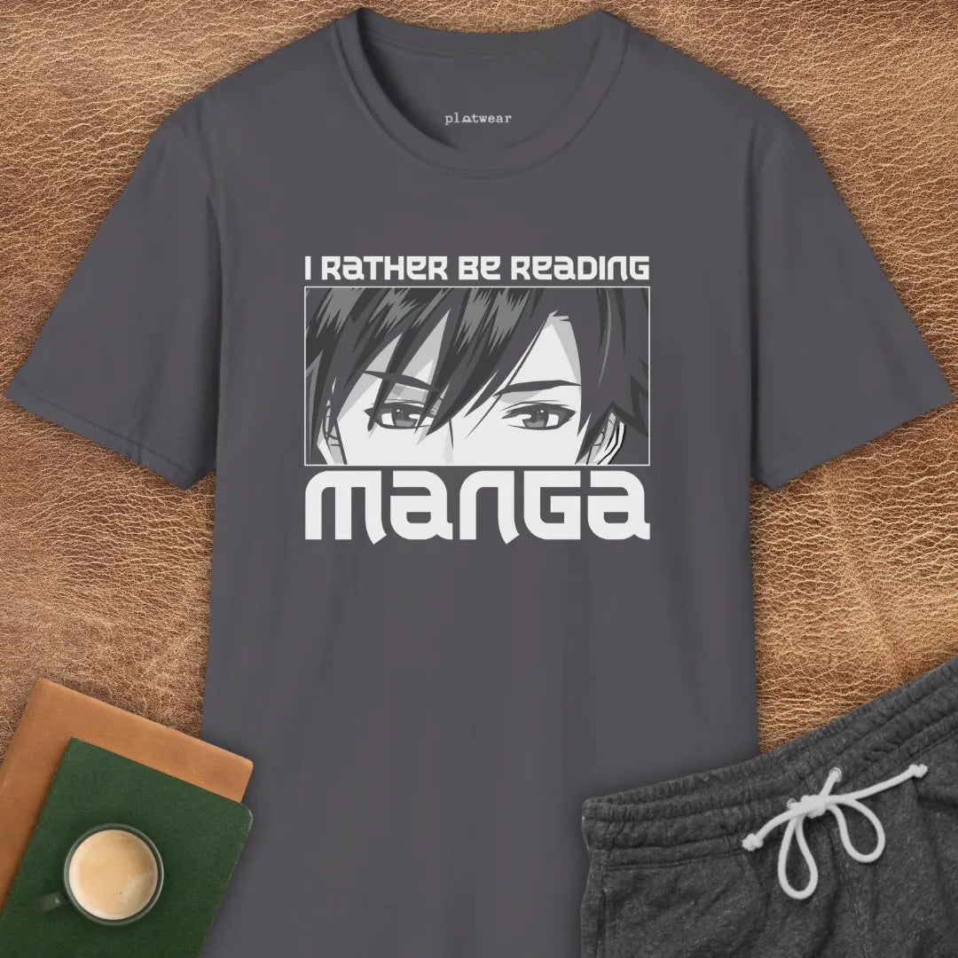 READING MANGA T-SHIRT