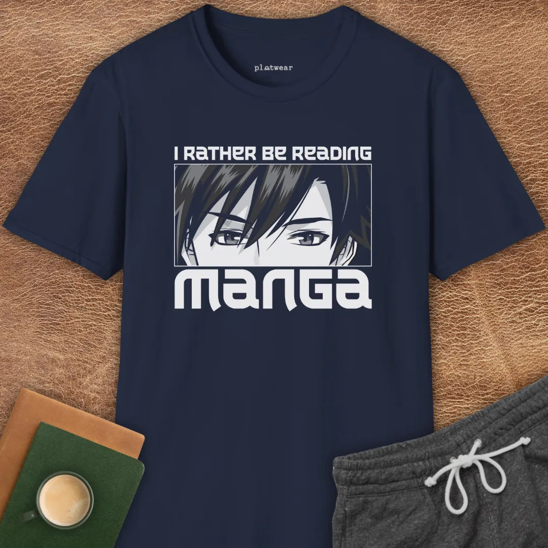 READING MANGA T-SHIRT
