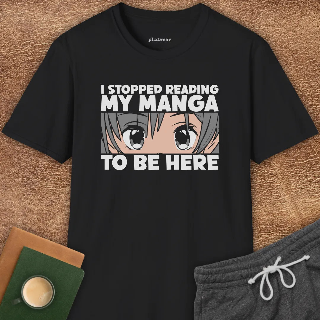 I STOPPED READING T-SHIRT