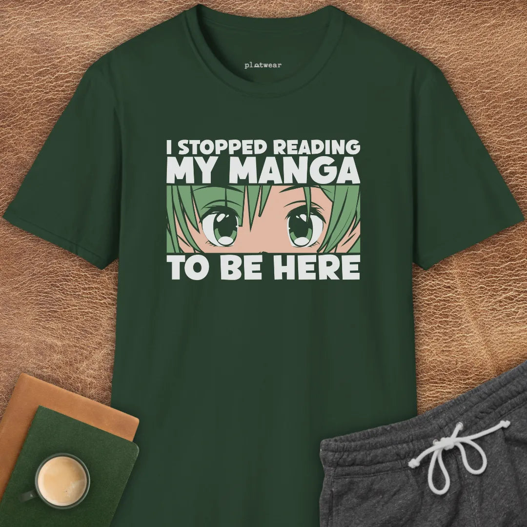 I STOPPED READING T-SHIRT