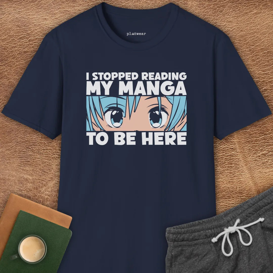 I STOPPED READING T-SHIRT