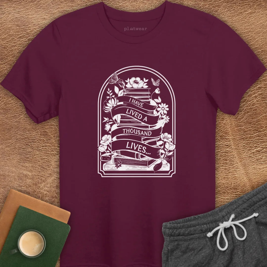 A THOUSAND LIVES T-SHIRT