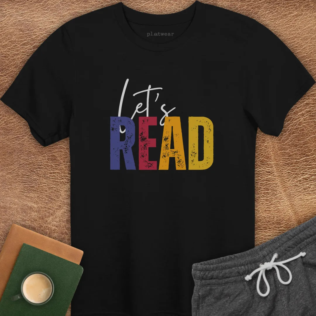 LET'S READ T-SHIRT