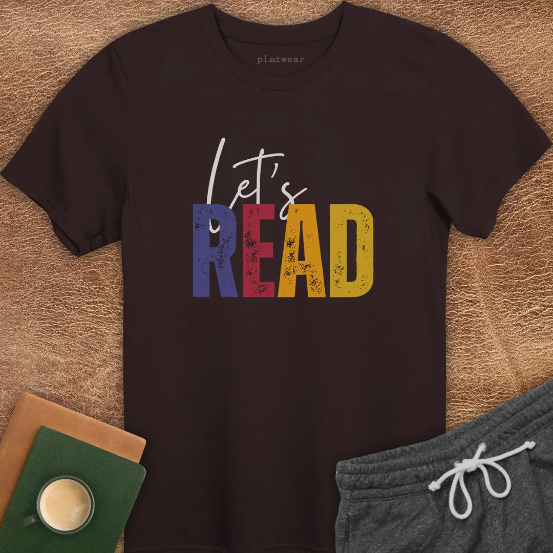 LET'S READ T-SHIRT