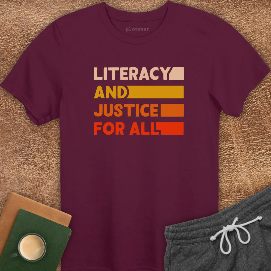 LITERACY FOR ALL T-SHIRT